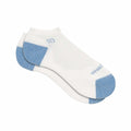 Wide Open Women's Solid Cushioned No Show Socks White