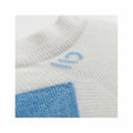 Wide Open Women's Solid Cushioned No Show Socks White
