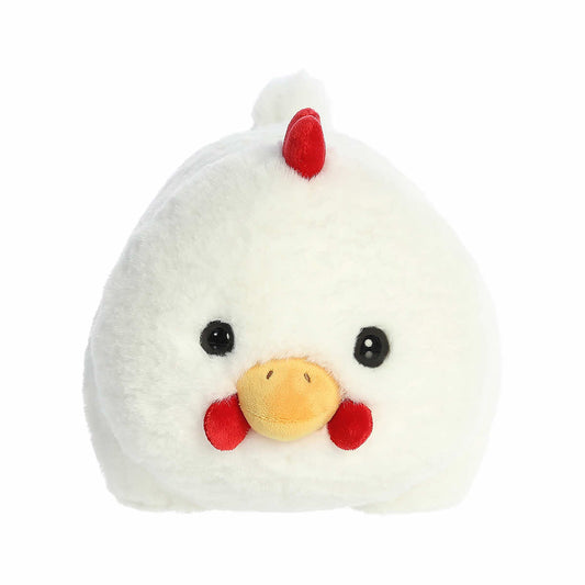 Color swatch for Aurora World Spudster Claire Chicken Plush Toy in White