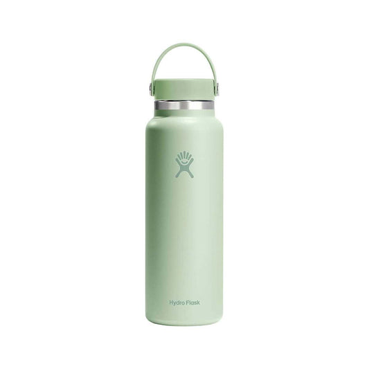 Hydro Flask Insulated Wide Mouth Color Matching Bottle - 40 Ounce Aloe
