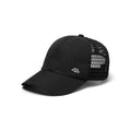 Turtle Fur Trekker Trucker Hat Black