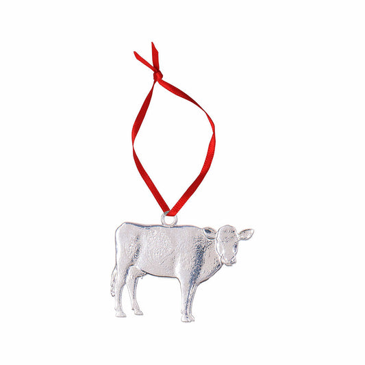 Mast General Store Cow Pewter Ornament