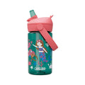 CamelBak Kids' Thrive Flip Straw 14-Ounce Bottle with Tritan Renew Mermaid Friends