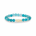 Fahlo The Glide Seal Bracelet Aqua Blue