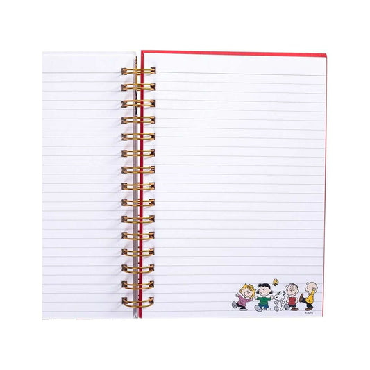 Graphique Peanuts Gang Spiral Hard Cover Journal