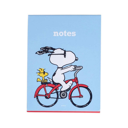Graphique Peanuts On Bike Pocket Note