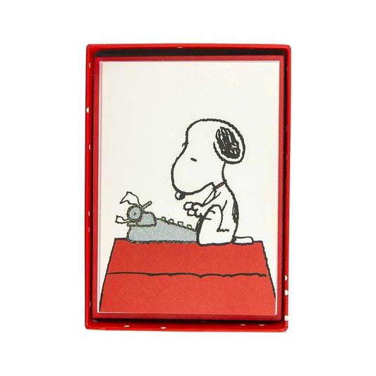 Graphique Peanuts Typewriter Boxed Cards