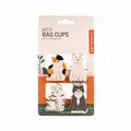 Kikkerland Kitty Bag Clips - Set of 4