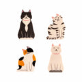 Kikkerland Kitty Bag Clips - Set of 4