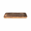 Botanicals Etched Mango Wood Tray