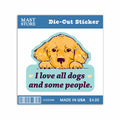 Mast General Store I Love Dogs Sticker
