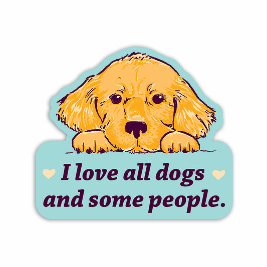 Mast General Store I Love Dogs Sticker