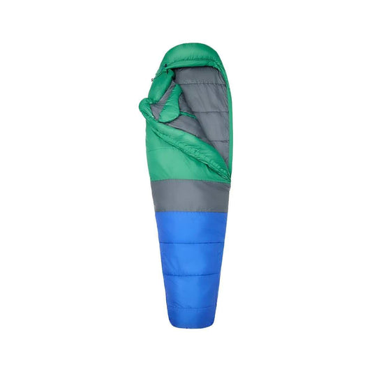 Color swatch for Marmot Kids' Trestles Elite Eco 30 Sleeping Bag in Trail Blue