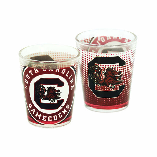 Jenkins Enterprises University of South Carolina Dot Pattern Shot Glass