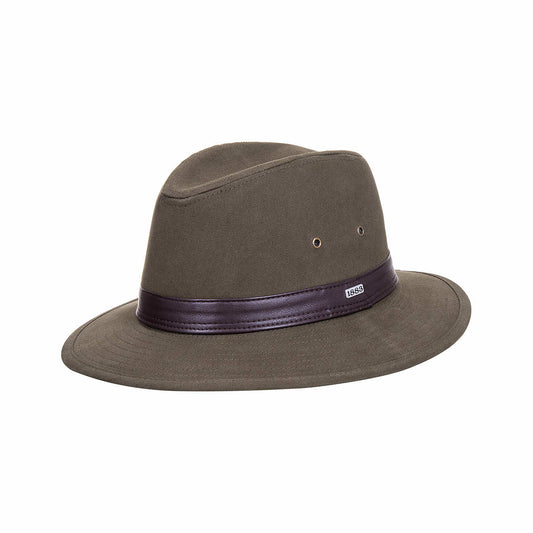 Mast 1883 Men's Twill Safari Hat Olive