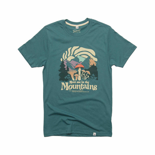 Color swatch for Meet Me In The Mountains Short Sleeve T-Shirt in Marine