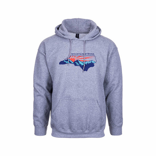 Mountain Strong Hurricane Relief Hoodie Graphite Htr