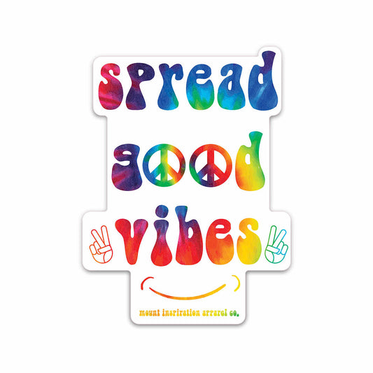 Spread Good Vibes Mini Sticker