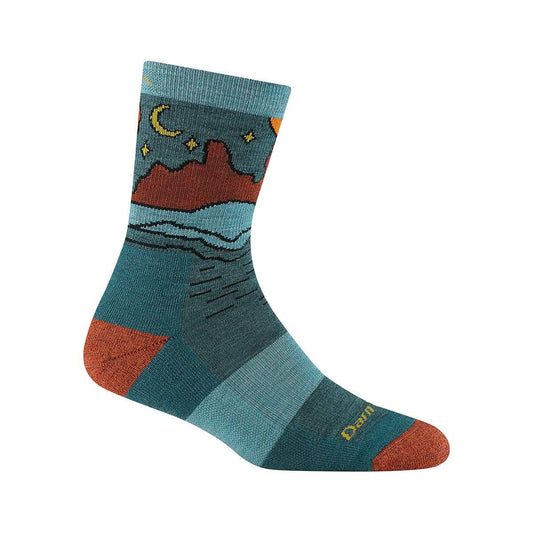 Women's Celeste Micro Crew Hiking Socks Teal