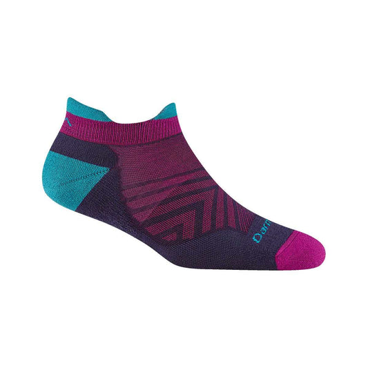 Women's Run No Show Tab Ultra Lightweight Socks Blackberry