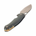 GiantMouse Biblio XL Mast General Store Exclusive Knife Green Anodized Ti