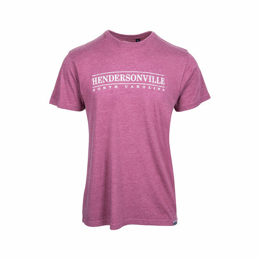 Bay Pointe Hendersonville Burnwash Double Lines Short Sleeve T-Shirt Mil Green