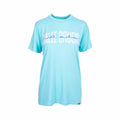 Bay Pointe Valle Crucis Burnwash Block Script Short Sleeve T-Shirt Chalky Mint