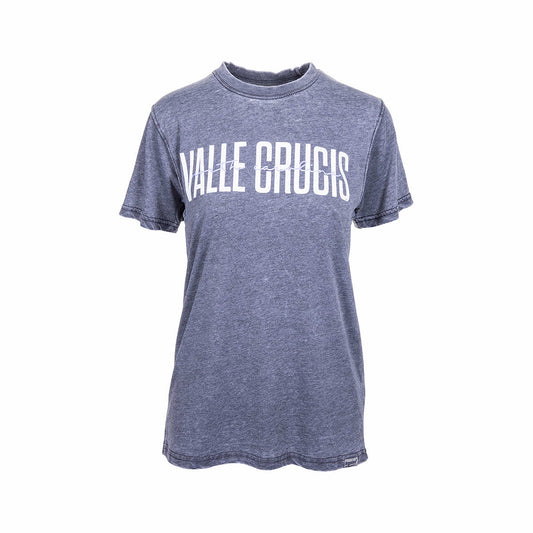 Color swatch for Bay Pointe Valle Crucis Burnwash Block Script Short Sleeve T-Shirt in Chalky Mint
