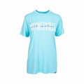 Bay Pointe Waynesville Burnwash Block Script Short Sleeve T-Shirt Chalky Mint