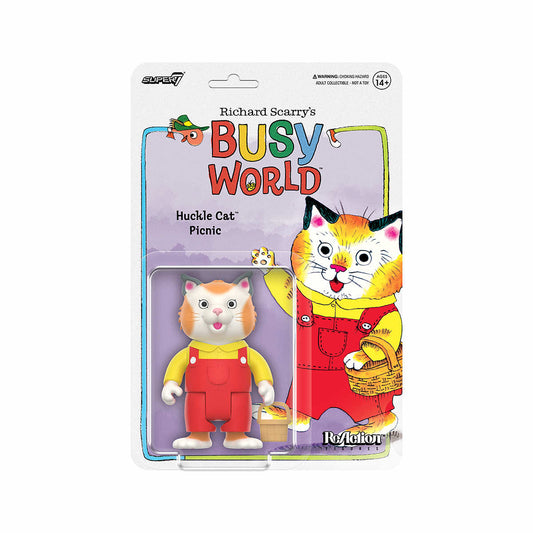 Huckle Cat Richard Scarry Reaction Figure Toy