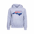 Youth Mountain Strong Hurricane Relief Hoodie Sports Grey