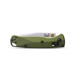 Benchmade 533SL-10 Mini Bugout Knife Woodlnd Grn Aluminum