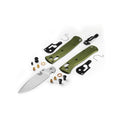 Benchmade 533SL-10 Mini Bugout Knife Woodlnd Grn Aluminum