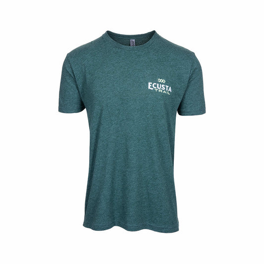 Color swatch for Friends of the Ecusta Trail Short Sleeve T-Shirt in Htr Forest Grn