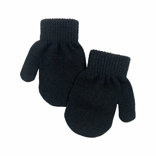 Broner Toddler Magic Knit Mittens Blk