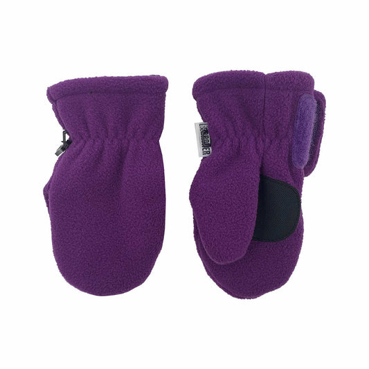 Broner Kids' EZ-On Fleece Mittens Purple