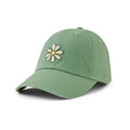 Life is Good Embroidered Daisy Chill Cap Granite Green