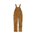 Carhartt Women's Loose Fit Canvas Work Overall, Carhartt Brown, alternate view 10