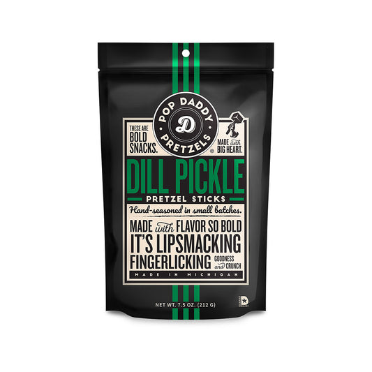 Dill Pickle Seasoned Pretzels