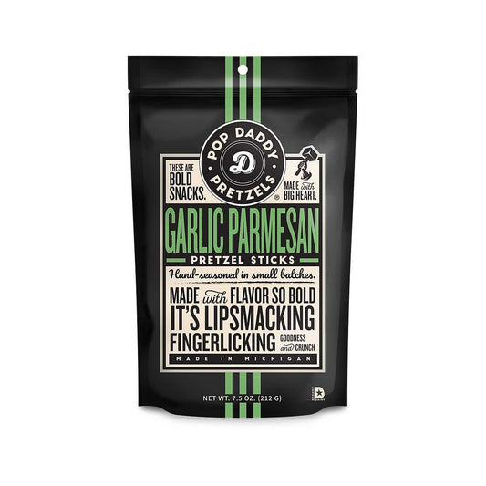 Garlic Parmesan Seasoned Pretzels