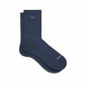 Wide Open Women's Solid Cushioned Micro Crew Socks  Denim