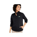 L.L.Bean Women's Airlight Knit Long Sleeve Pullover Midnight Black