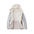 L.L.Bean Women's Multi-Color Mountain Classic Anorak - Curvy  Paper White Putty