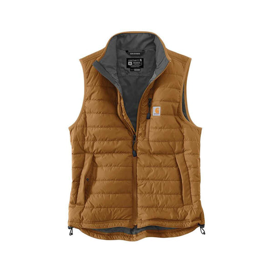 Men's Rain Defender Relaxed Fit Insulated Vest Carhartt Brown