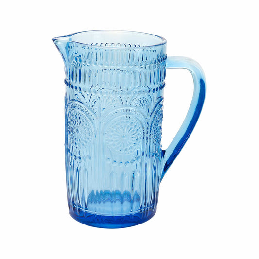 Boston International Recycled Glass Pitcher - Sky Blue