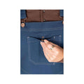 Dovetail Workwear Women's Go To Stretch Canvas Overalls, Atlanticblue, alternate view 7