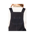 Dovetail Workwear Women's Go To Stretch Canvas Overalls, Carbonblack, alternate view 5
