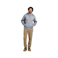 Free Fly Men's Bamboo Northcoast Fleece Pullover Hoodie  Heather Grey