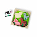 Melissa & Doug Wooden Farm Animals Matching Toy