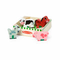 Melissa & Doug Wooden Farm Animals Matching Toy